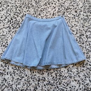 American Apparel Denim Skirt